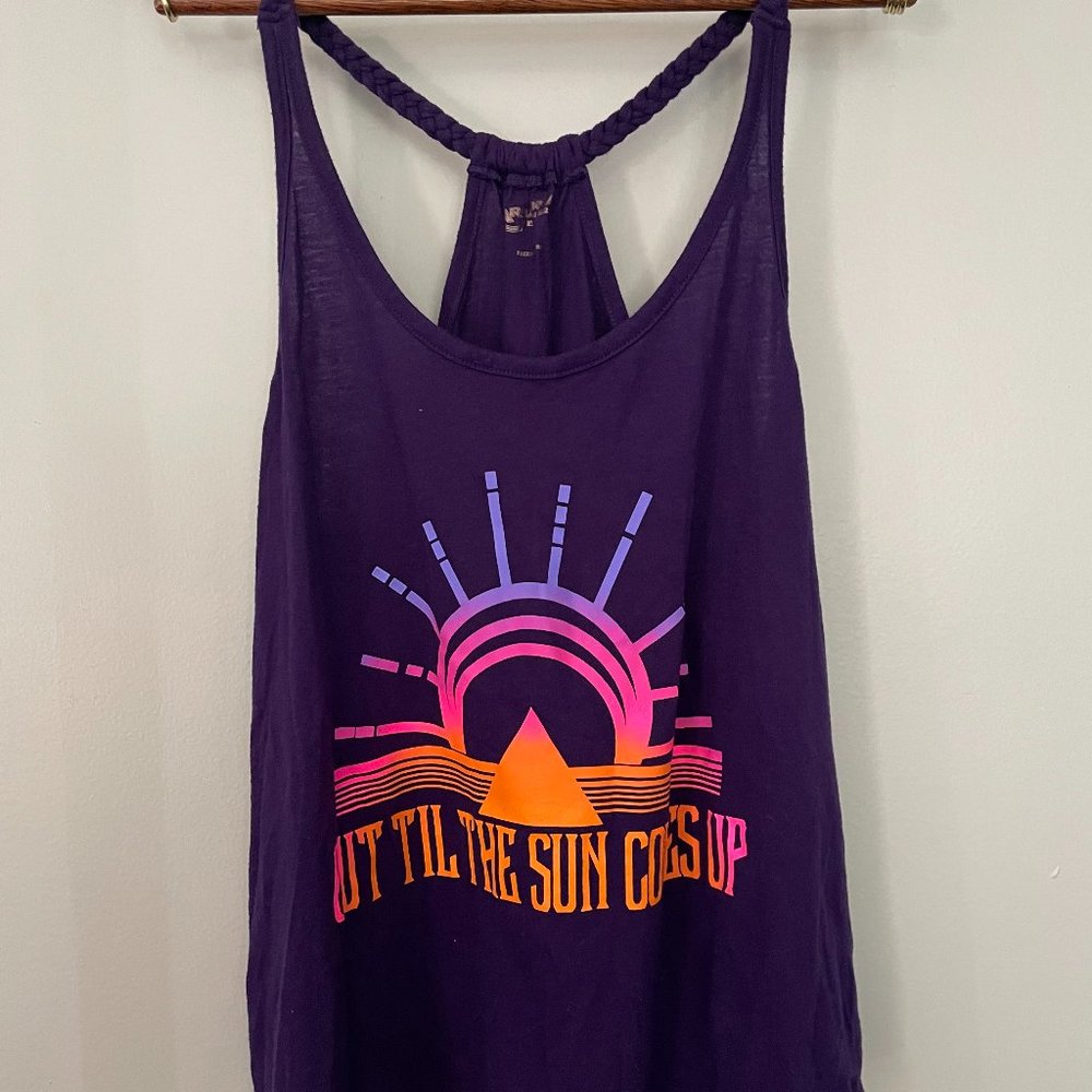 Arizona Purple Tank, Size M